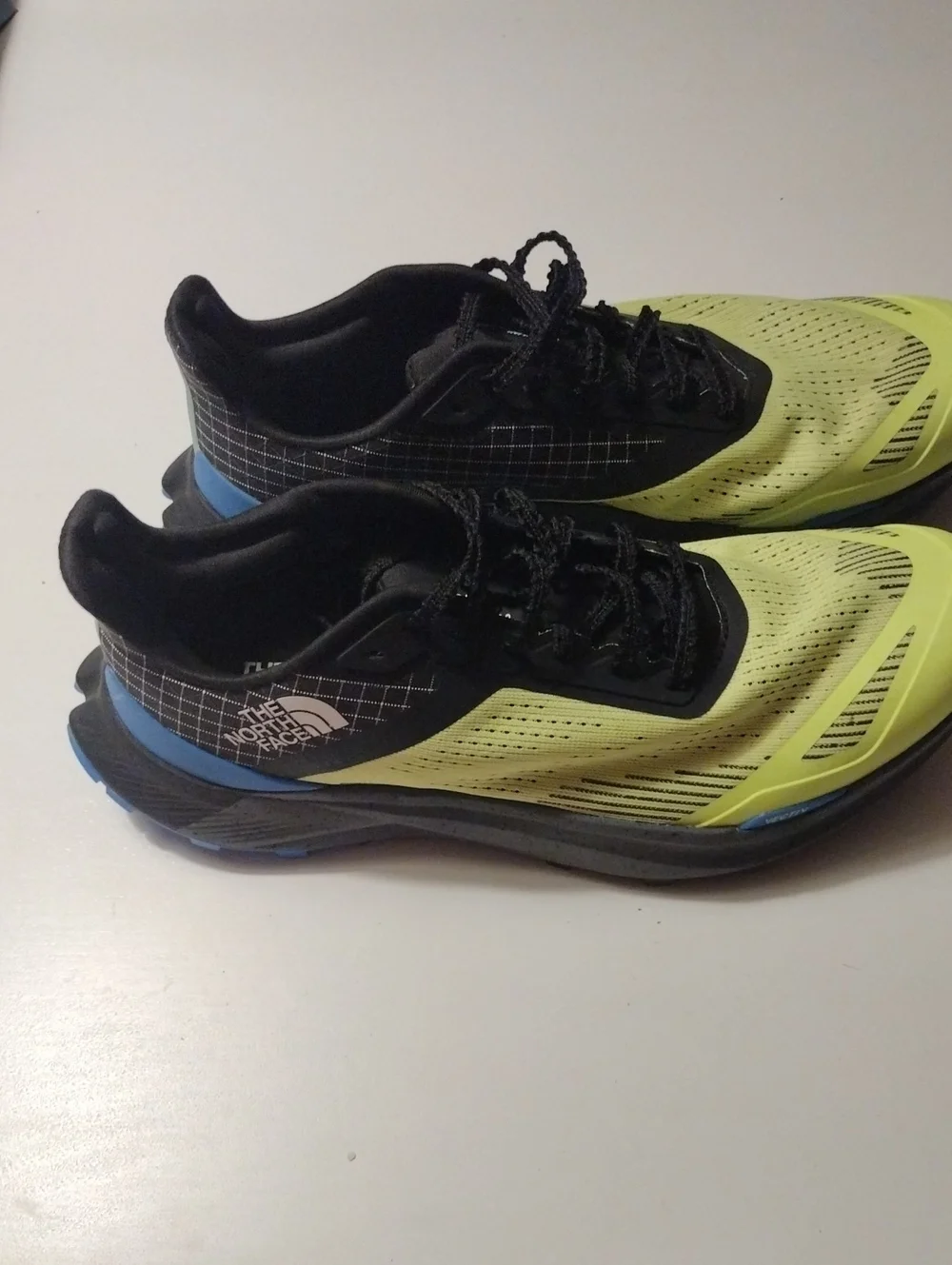 The North Face,Men's Black & Neon Yellow Running Shoes